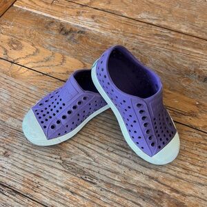 Native Jefferson Purple Kid's Slip-On Sneaker Size C6